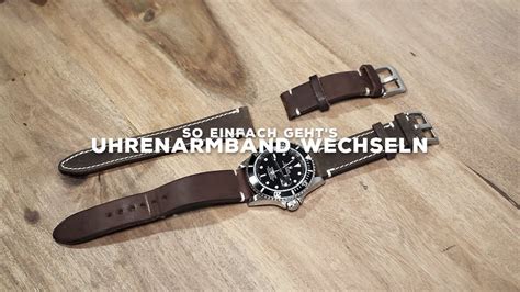 Uhrenarmband kürzen in wenigen Schrit